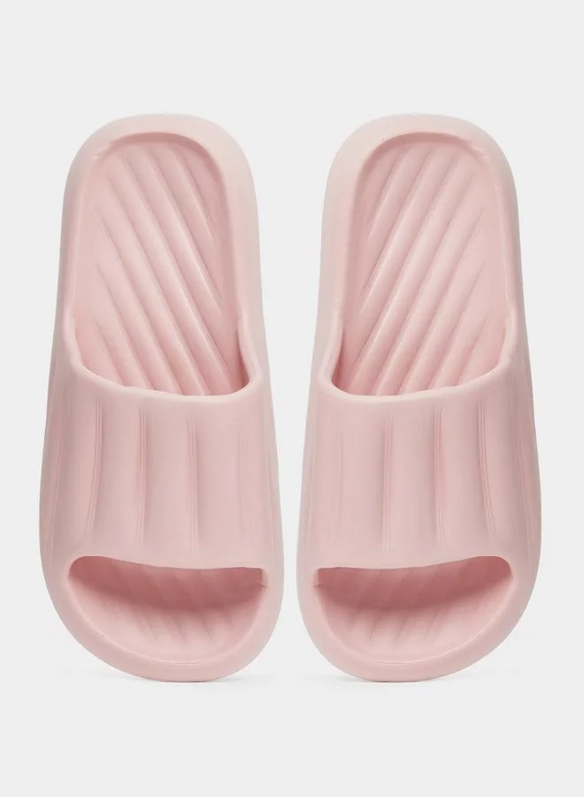 تايك تو شبشب حمام سادة بنقشة بارزة مقاوم للانزلاق