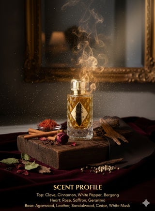 Oud Gold Eau de Parfum – Rich Oud, Saffron & Leather, Intense Long-Lasting Fragrance, 60ml - view 5