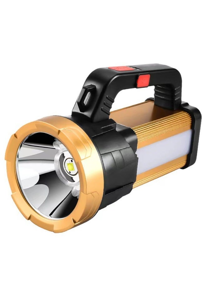 ♔Outdoor Strong Light Long Endurance Searchlight Portable Flashlight Super Bright Household Rechargeable Portable Miner's Lamp Outdoor Protection