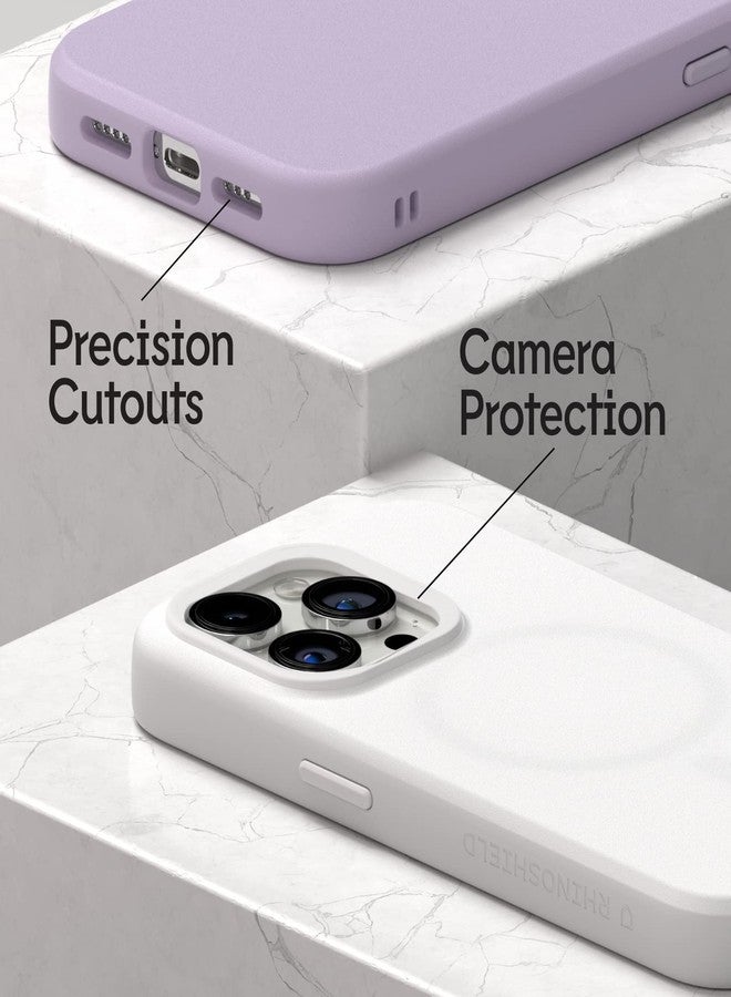 راينوشيلد جراب RhinoShield SolidSuit متوافق مع Magsafe لهاتف iPhone 14 Pro Max | غطاء واقٍ بتصميم نحيف ماص للصدمات مع لمسة نهائية غير لامعة فاخرة، يوفر حماية من السقوط حتى ارتفاع 3.5 متر / 11 قدمًا - أسود كلاسيكي - Image 4