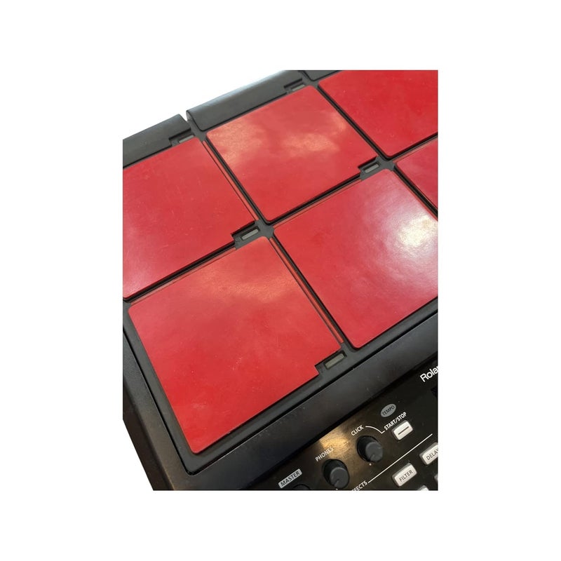 RHYTHM PRO Self Adhesive Silicon Rubber Patchment Set Of 6 Pcs Compatible with Roland SPD-SX. Super look & Bounce, Ultimate Premium Quality Silicon, Protect Your Octapad From Hard Hitting.(RED) - Image 3
