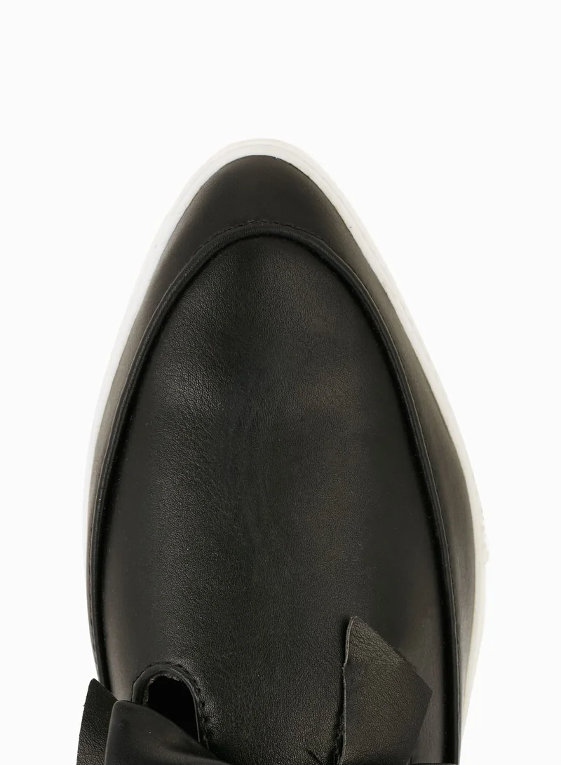 Coco Cut Out Bow Slip Ons