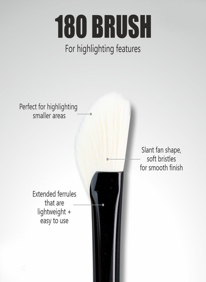 JUST GOLD Justgold Professional Makeup Brush #180 For Eyebrow Highlight and Dusting - Image 3