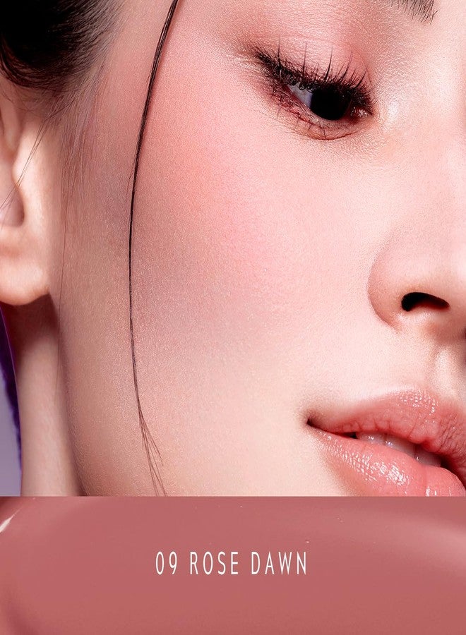 TIMEPHORIA Liquid Blush for Cheeks, Natural Matte Finish, Highly Pigmented Multi-Use Face Blush Makeup, Lightweight and Long-Lasting Lip&Cheek Tint Blush Stick, Easy-to-Blend 09 Rose Dawn - Image 2
