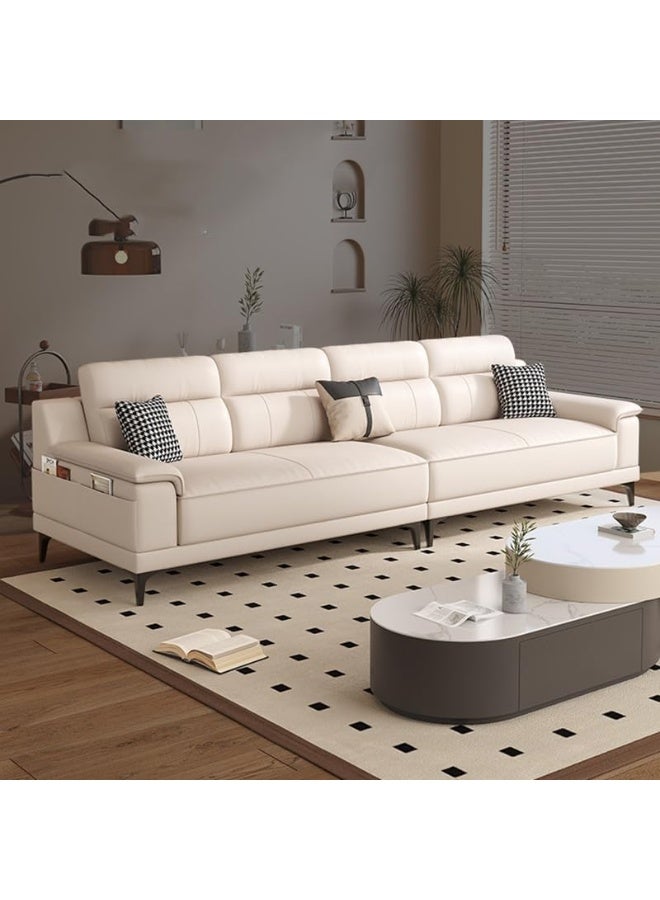 Comfynest طقم أريكة عصري من الجلد الصناعي لغرفة المعيشة الحديثة الخاصة بك  - Image 3