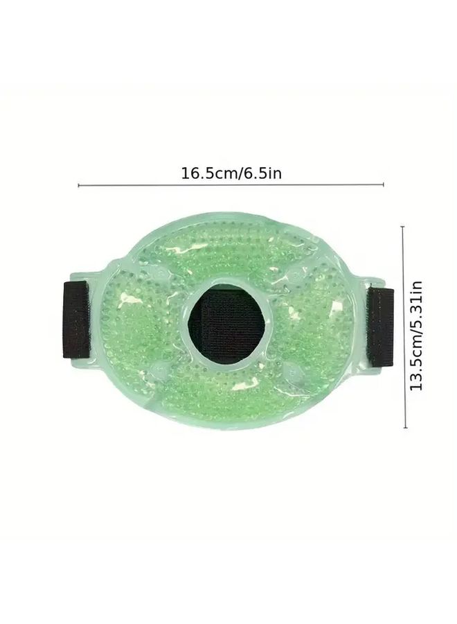 Purple 2pcs Reusable Gel Knee Cold Packs Adjustable Straps for Pain Relief Recovery - Image 3