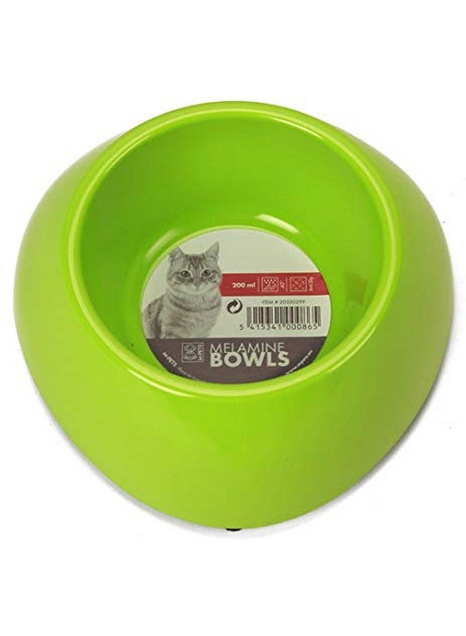 Cat Single Round Bowl Melamine 200 Ml