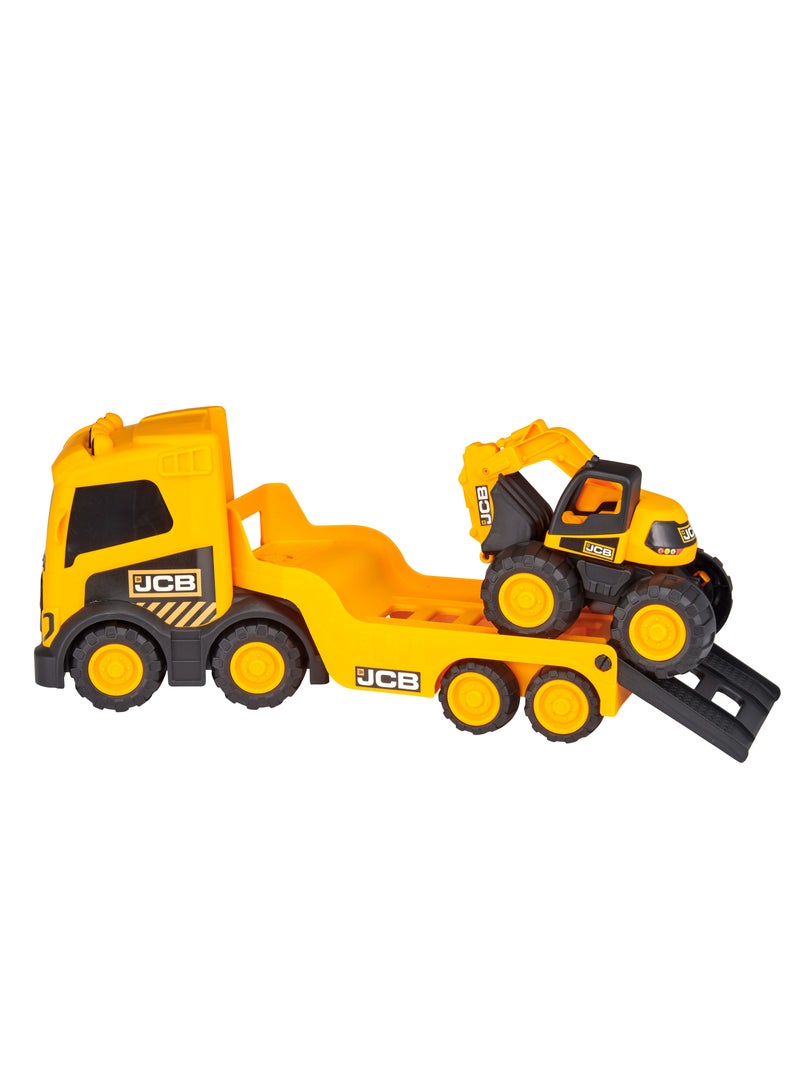 TEAMSTERZ Tz Jcb Mega Transp With Excavator - Image 3