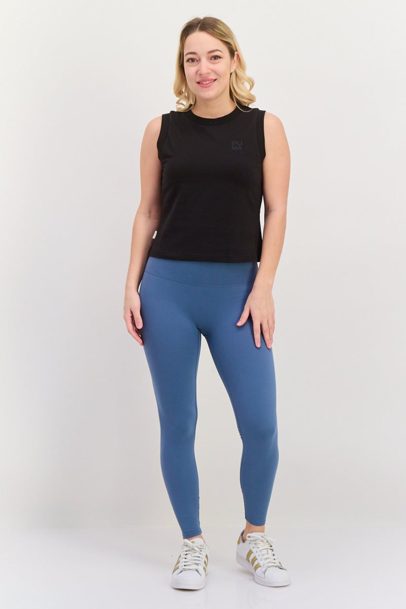PUMA Women Slim Fit Sleeveless Outdoor Tank Top, Black  - Image 4