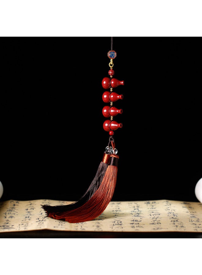Purple Sand Gourd Pendant For Car, Auspicious Gift For Home And Vehicle - Image 3