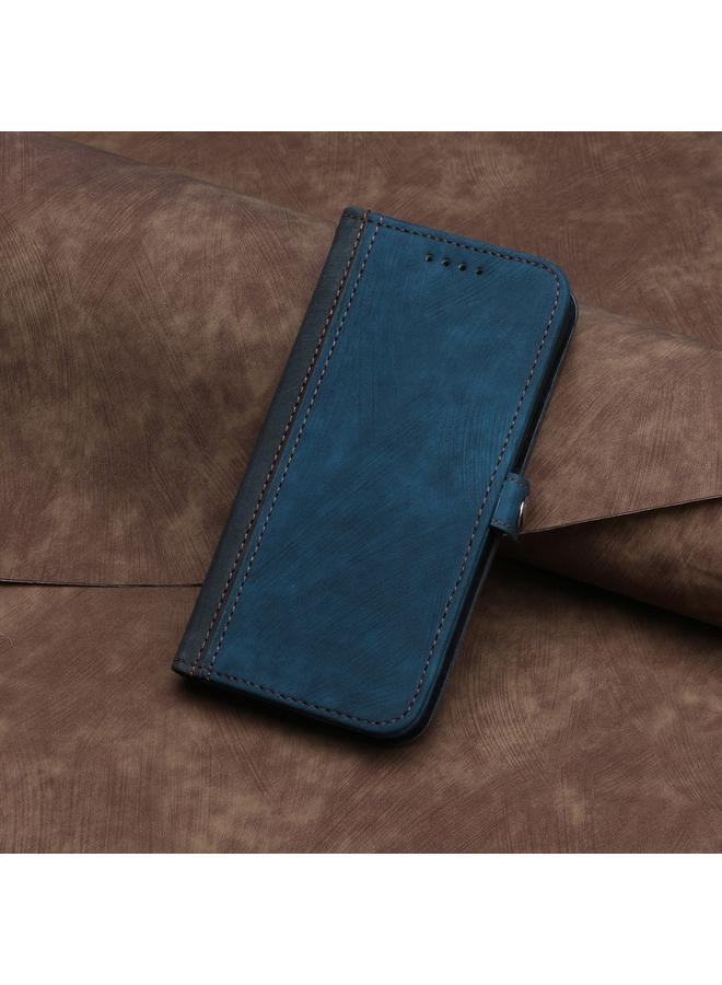 S-TOP Case For Motorola Moto G35 Side Buckle Double Fold Hand Strap Leather Phone Case - Image 2