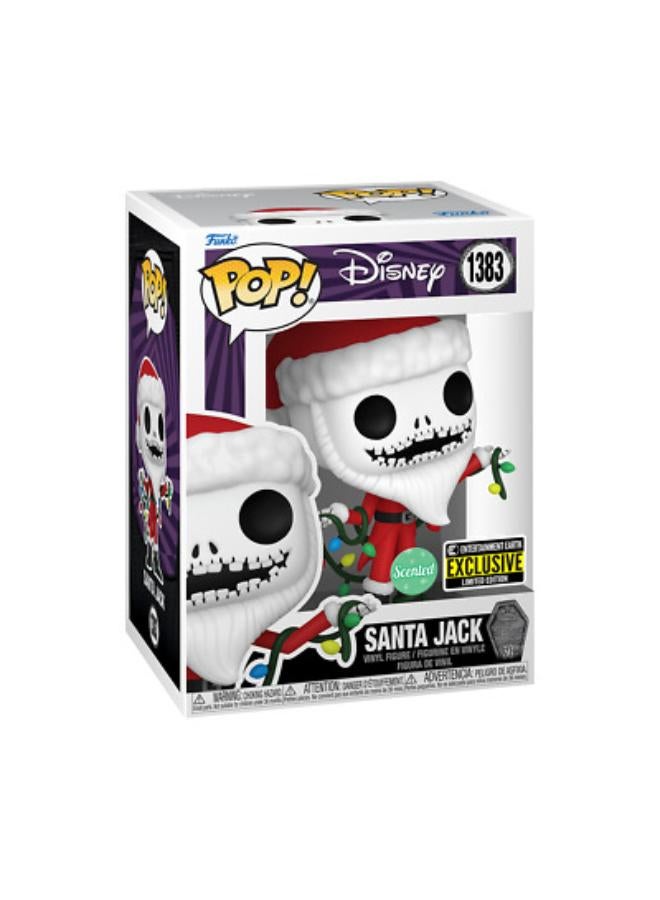 Funko Pop! Cartoon Animation : Disney - The Nightmare Before Christmas 30th - Santa Jack Scented (Exc) - Image 3