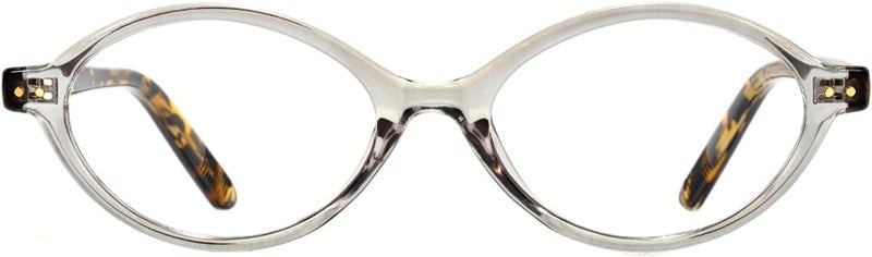 TIJN Olisa Blue Light Blocking Glasses for Women Men,Retro Oval Frame Bluelight Eyeglasses for Gaming/Computer/Screen - Image 1