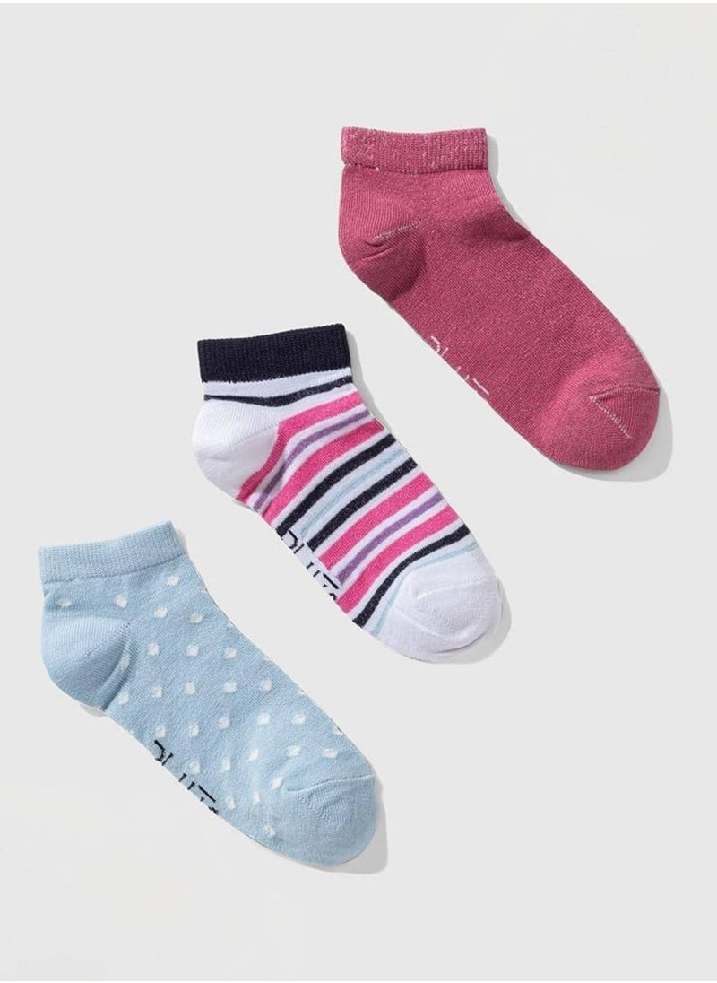 Pluto Pack of 6 Cotton Socket Socks for Kids  - Image 3