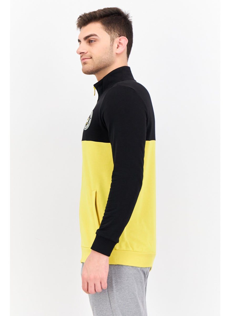 PUMA Men Regular Fit Long Sleeve Outdoor Sweatshirt, Black  - Image 2