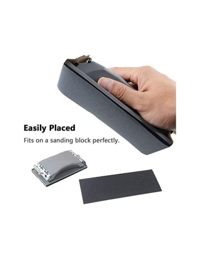 36 Sheets Sandpaper, Premium Wet Dry Waterproof Sand Paper, 400 to 3000 Assorted Grit Sanding Paper for Wood Furniture Finishing, Metal Sanding and Automotive Polishing - Image 3