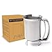 Gee 800ml Stainless Steel Pancake Batter Dispenser - Great for Baking,Cupcakes,Muffins-Cooking Crepes,Waffles- Easyflow - Image 2