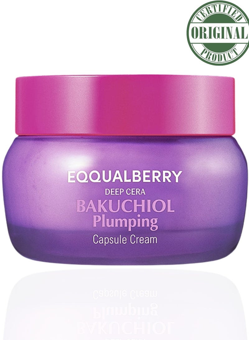 إيكوالبيري كريم الكبسولات المرطّب بالباكوتشيول – بديل لطيف للريتينول لشد البشرة وتنعيمها وإشراقها - Image 1