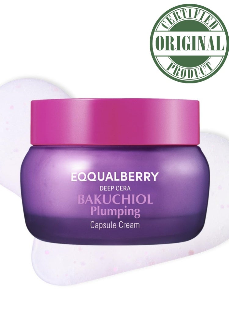 eqqualberry Bakuchiol Plumping Capsule Cream – Gentle Retinol Alternative for Firm, Smooth & Radiant Skin - Image 2