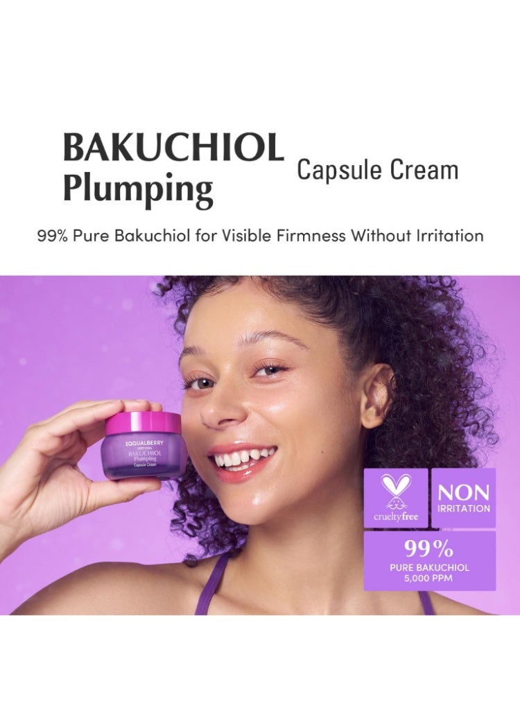eqqualberry Bakuchiol Plumping Capsule Cream – Gentle Retinol Alternative for Firm, Smooth & Radiant Skin - Image 4