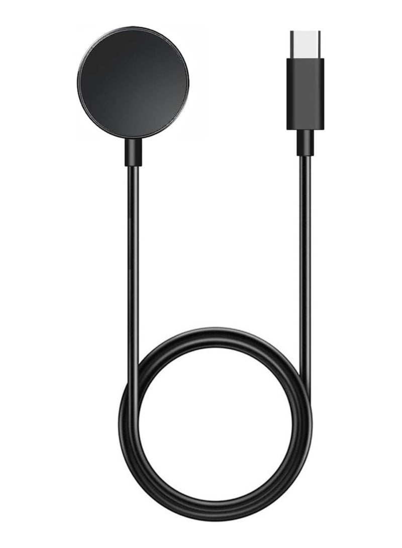 keloray USB C Samsung Watch Charger Fast Charging for Samsung Galaxy Watch 7/6 Classic/6/5 Pro/5/4/4 Classic/3/Active 2/Active 1, Magnetic Wireless Galaxy Charger Pad with 3FT Type C Cable Cord - Image 1