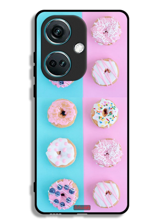 Tolwak OnePlus Nord CE3 Protective Case Cover Heather Donuts - Image 1