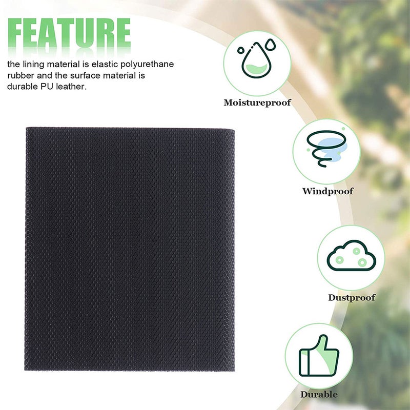 8Pcs Door Weatherstripping Door Frame Seal Adhesive Pad - Image 4