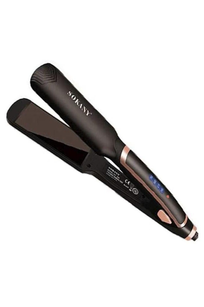 sokany SK-966 Hair Straightener -Black - Image 1