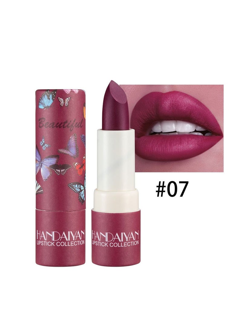 Handaiyan Lipstick For Women Matte Lipsticks Long Lasting Moisturizing Long Wear Waterproof 24 Velvet Act Natural Lip Stain Makeup Tint Nude Superstay Original Highly Pigmented Nourishing Non-Drying - Image 1