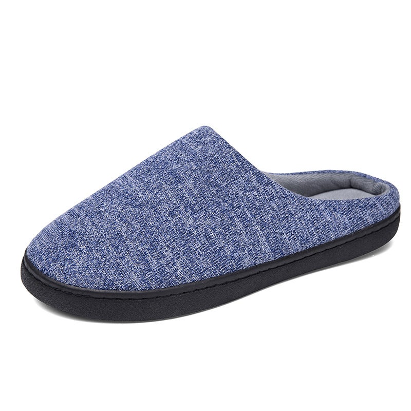 Plus Size Cotton Slippers Men'S 45 Winter Indoor Extra Large Closed Toe Cotton Slippers 46 Household Thin Cotton Plush Slippers 47 - Image 4