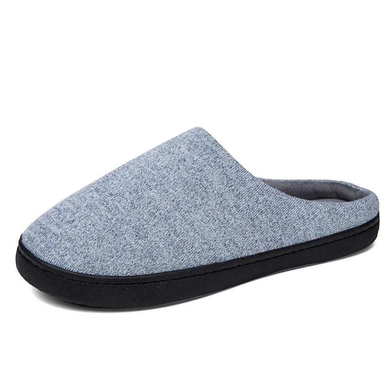 Plus Size Cotton Slippers Men'S 45 Winter Indoor Extra Large Closed Toe Cotton Slippers 46 Household Thin Cotton Plush Slippers 47 - Image 5