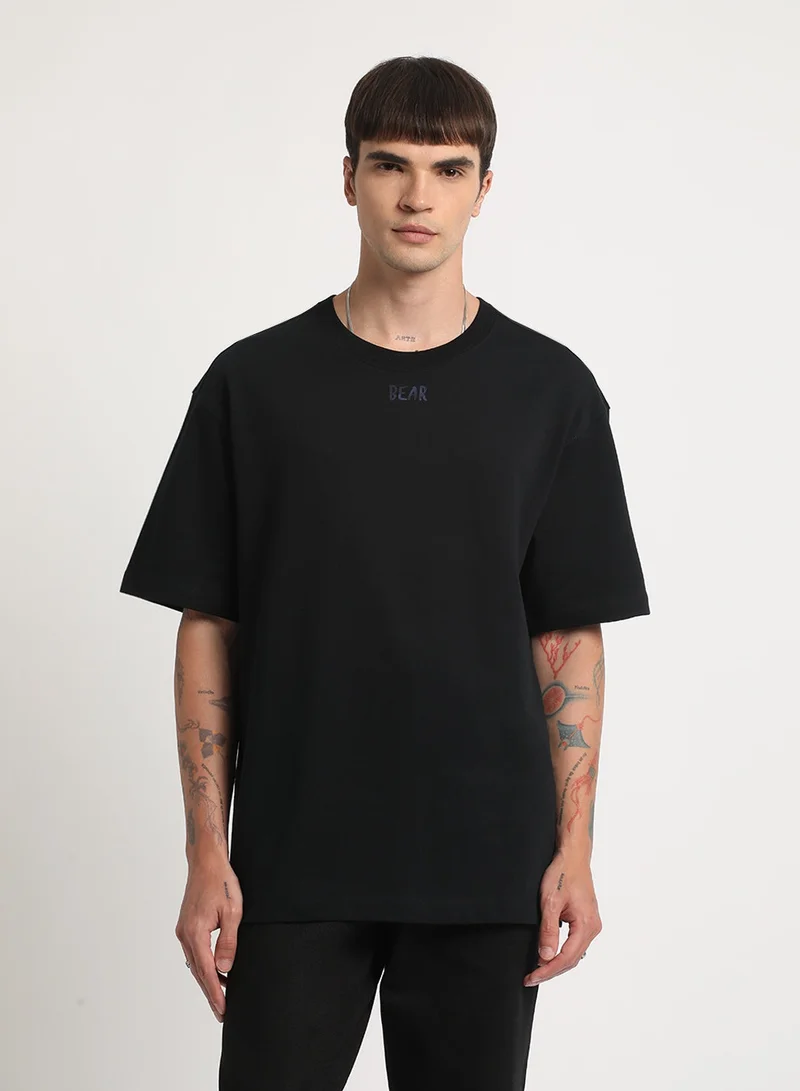 THE BEAR HOUSE Men’s Cotton T-Shirt – Soft, Breathable & Comfortable, Perfect for Casual Wear, Ideal for Everyday