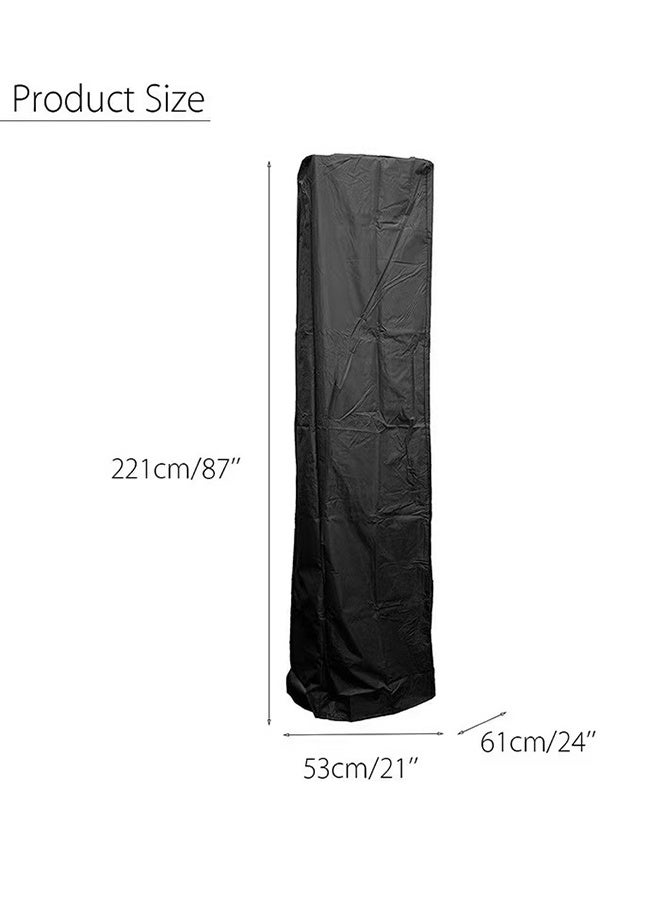 غطاء سخان الغاز الخارجي مصنوع من قماش أكسفورد عالي الجودة ومقاوم للماء للحماية الخارجية - Image 3