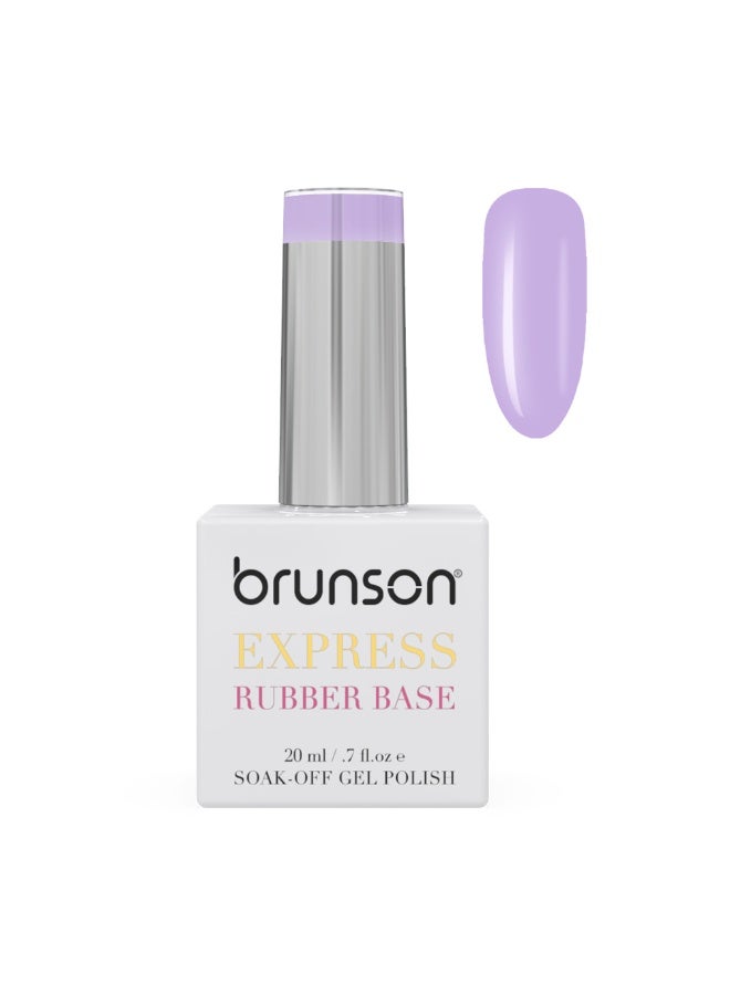 brunson Rubber Base Gel Nail Polish 20Ml - French Rubber Base Coat Long-Lasting, Durable And Chip-Resistant Nail Strengthener Gel Nail Polish Base Coat For Manicure And Pedicure