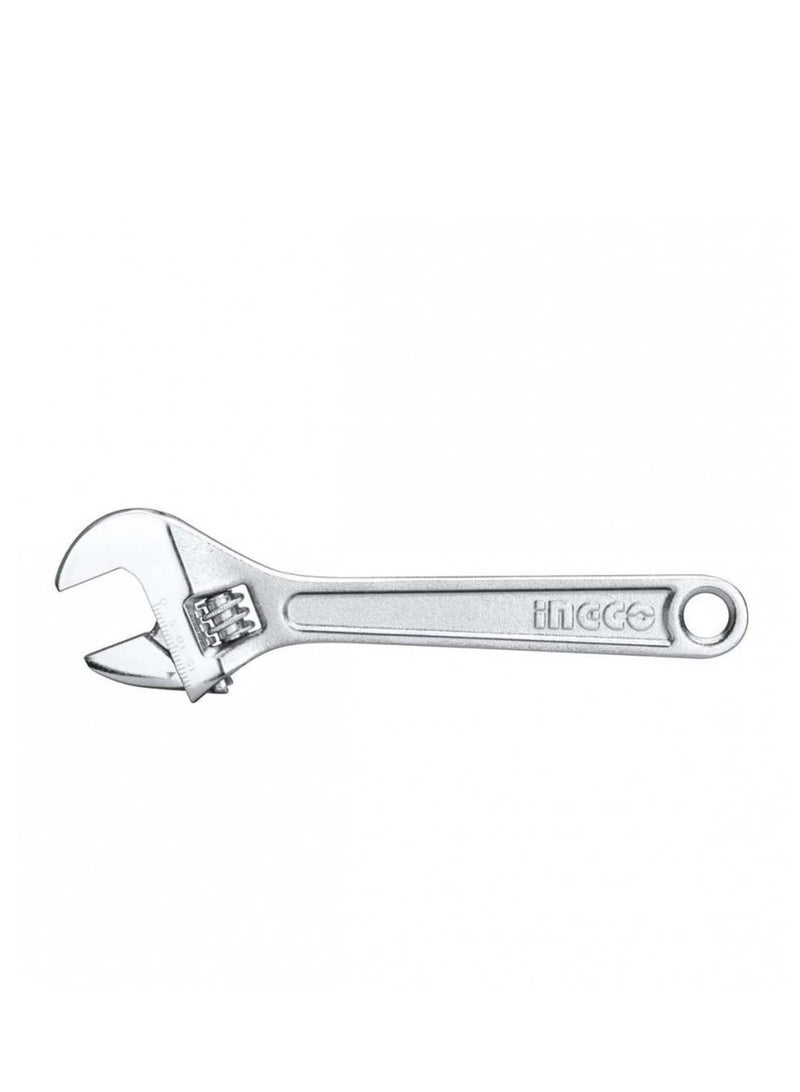 INGCO INGCO Adjustable Wrench 150 mm (6″) – Chrome‑Vanadium Engineer’s Adjustable Spanner  - Image 5