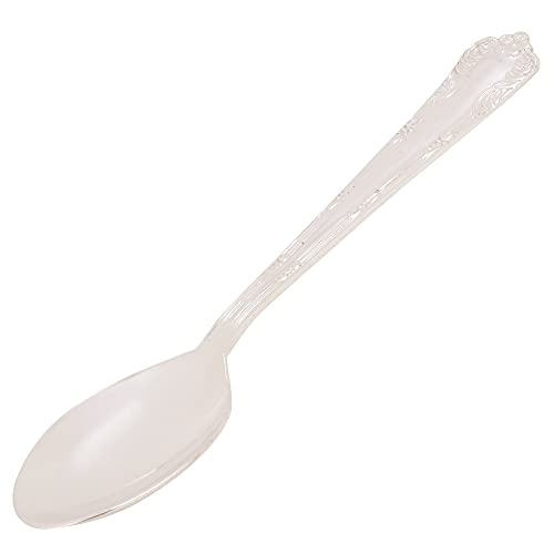 Osasbazaar Sterling Silver Spoon, Silver Tea Spoon Premium for Home and Kitchen - 90%-92.5% Pure BIS Hallmarked - Image 1