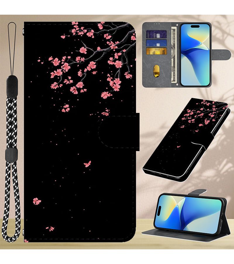 حافظة هاتف محفظة متوافقة مع Redmi K20 Pro، ألوان متعددة، تصميم قابل للطي غطاء قلاب - Image 1