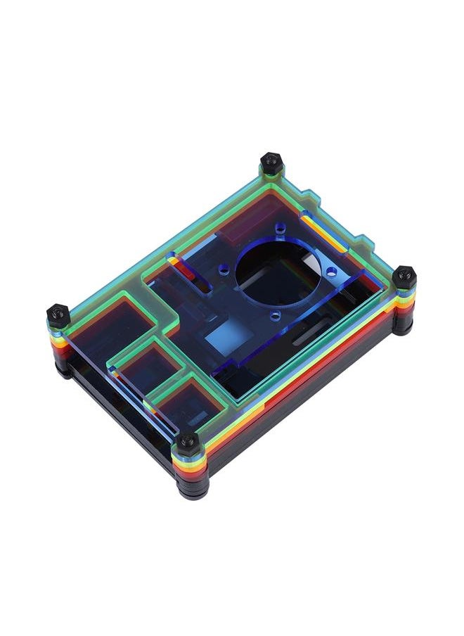Thoraya Special 9 Layers Case for Raspberry Pi 3B+ Fast Heat Dissipation Case for Raspberry Pi-Colorful  - Image 3