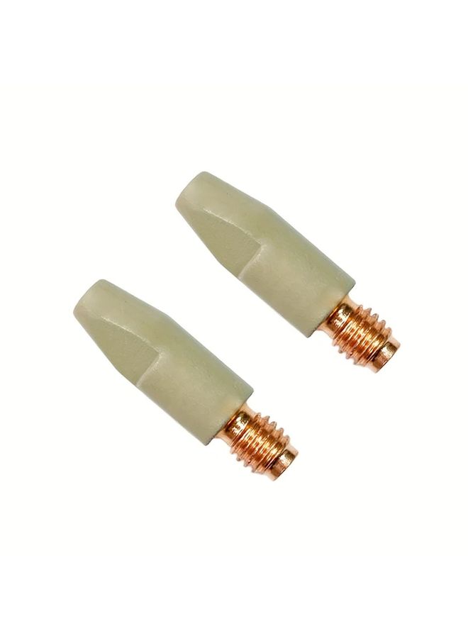 MIG Welding Contact Tips 1 0MM Size 2pcs New Coating Protect Nozzle Tip For Torch - Image 3
