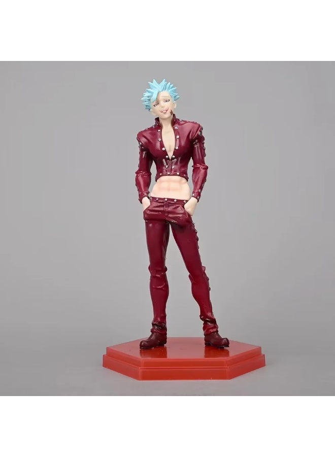 general The Seven Deadly Sins desktop Decoration Ban Character Model Collection Decoration Toys Gifts for Family and Friends - Image 1