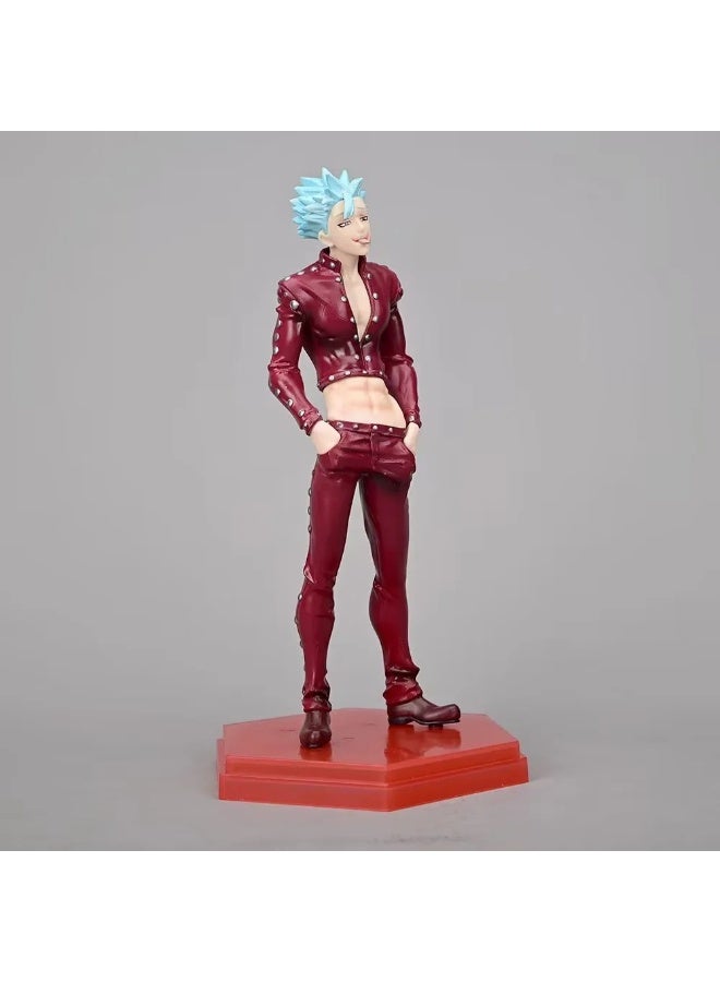 general The Seven Deadly Sins desktop Decoration Ban Character Model Collection Decoration Toys Gifts for Family and Friends - Image 2