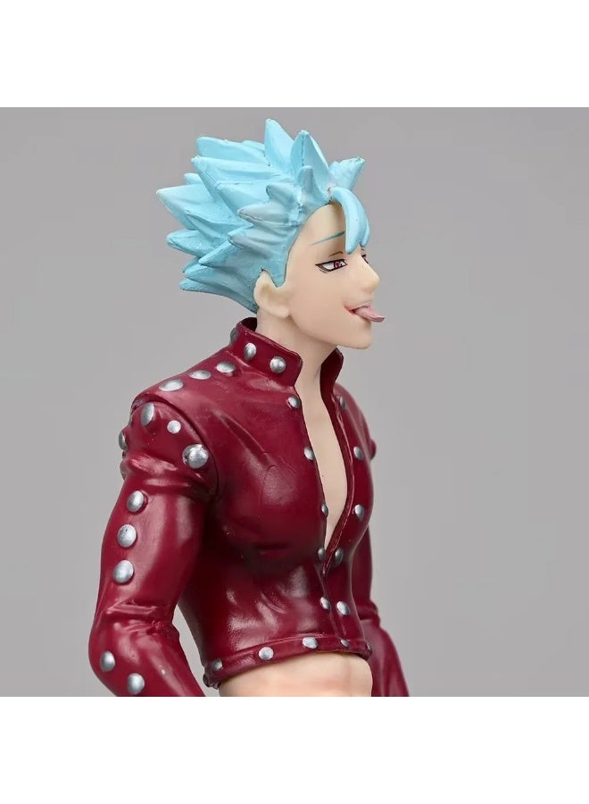general The Seven Deadly Sins desktop Decoration Ban Character Model Collection Decoration Toys Gifts for Family and Friends - Image 4