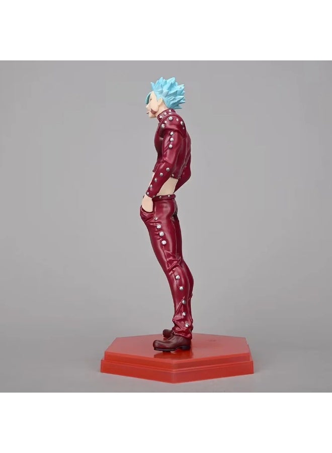 general The Seven Deadly Sins desktop Decoration Ban Character Model Collection Decoration Toys Gifts for Family and Friends - Image 3