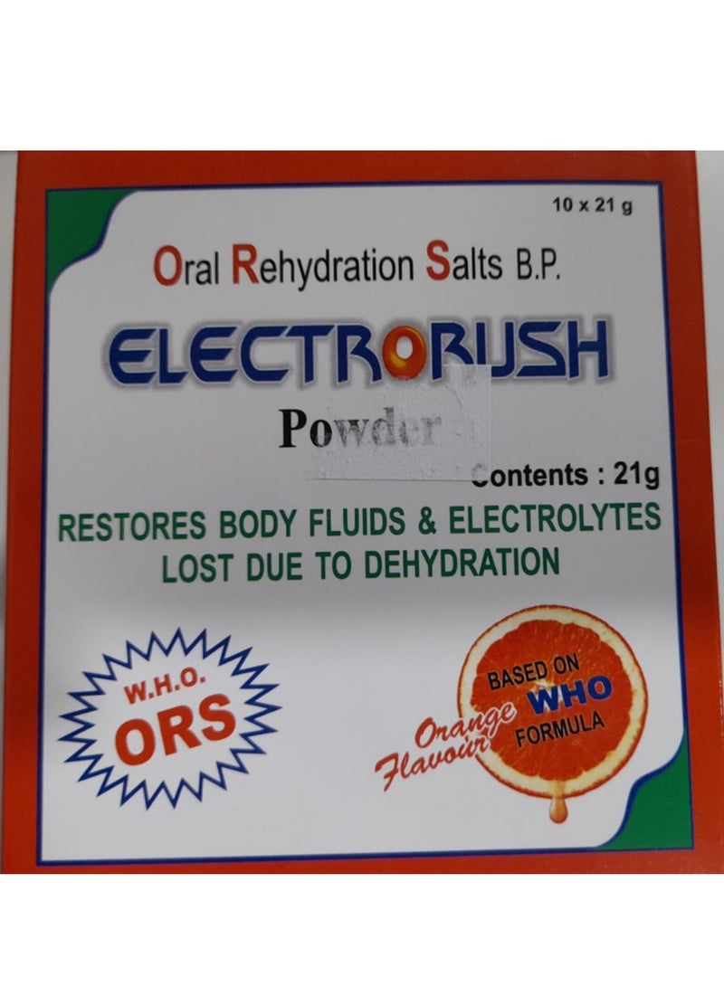 Electrical Oral Rehydration Salts 21.8Gm 10S