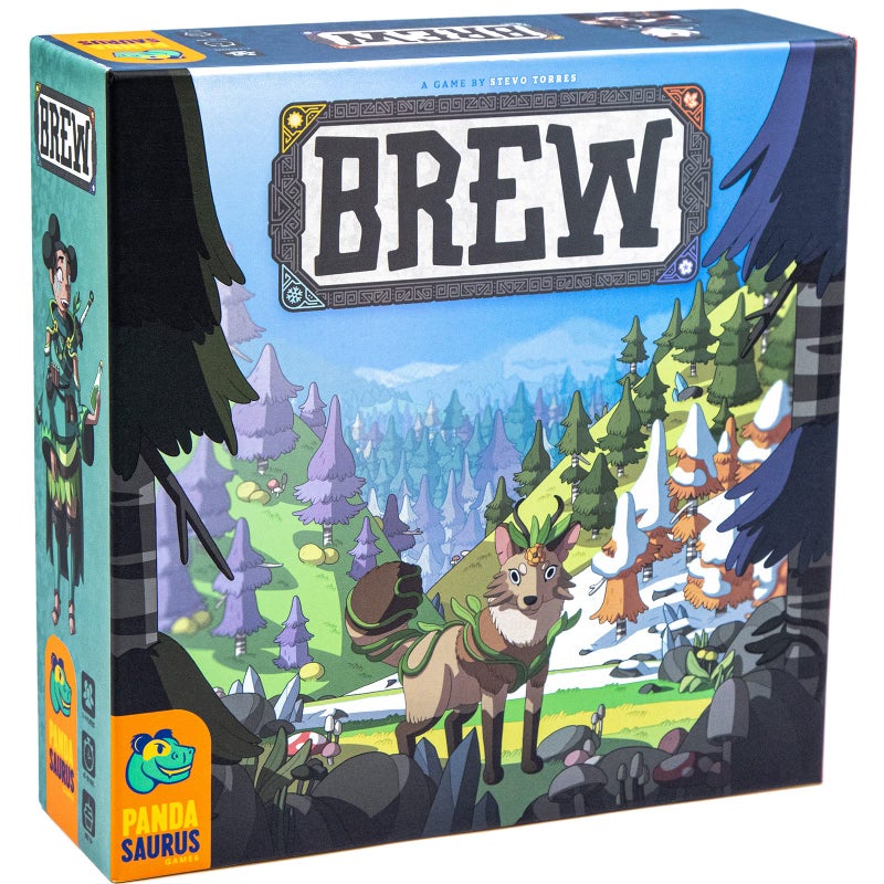 Pandasaurus Games Brew Board Game Craft Magic and Restore Balance in a Mystical Enchanted Forest Fun Strategy Game for Kids and Adults Ages 10 24 Players 4590 Minute Playtime Made by Pandasaurus Games - Image 2