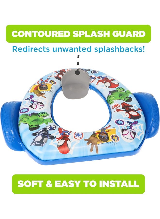 ginsey Spidey and His Amazing Friends Team Up Soft Potty Seat and Potty Training Seat - Image 5