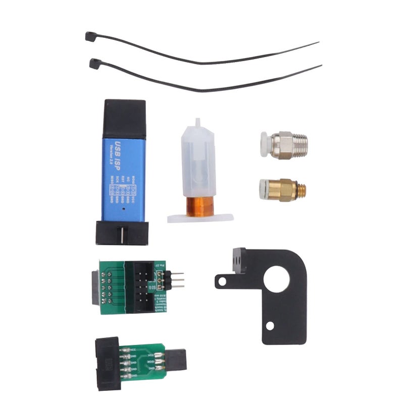 Universal 3D Printer Auto Bed Leveling Kit with Transparent Heated Bed Module PTFE Nozzle - Image 3
