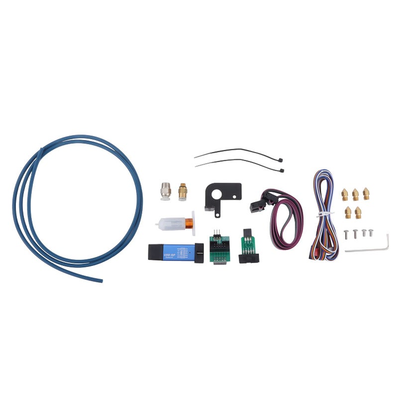 Universal 3D Printer Auto Bed Leveling Kit with Transparent Heated Bed Module PTFE Nozzle - Image 2