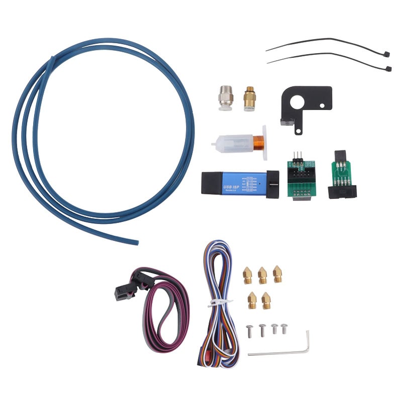 Universal 3D Printer Auto Bed Leveling Kit with Transparent Heated Bed Module PTFE Nozzle - Image 5