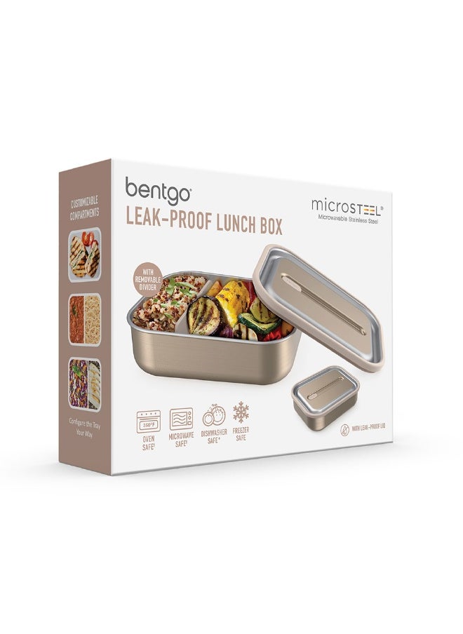 Bentgo - Microsteel Leak Proof Lunch Box  Gold - Image 1